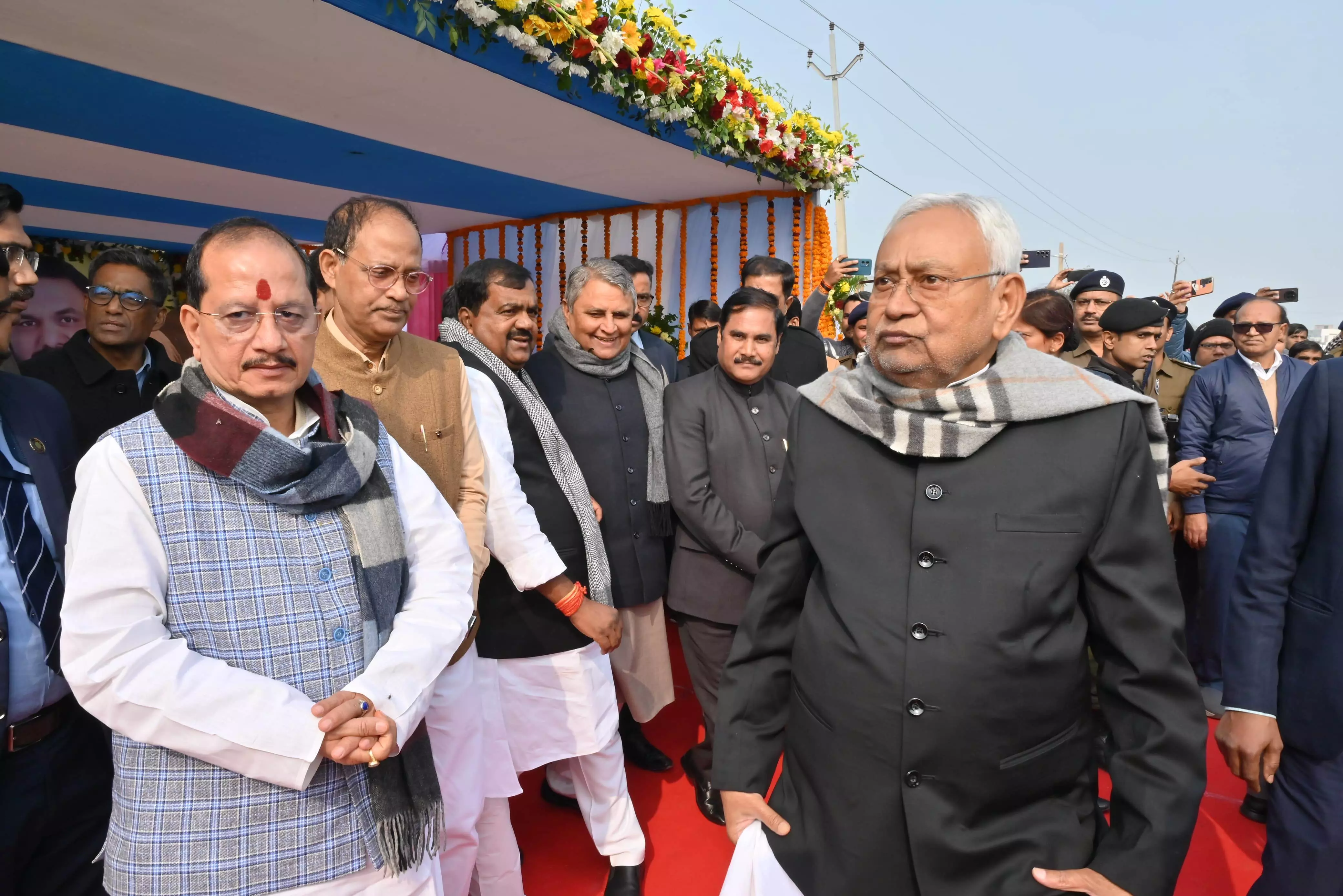 CM Nitish Kumar Launches Second Phase of Pragati Yatra in Gopalganj