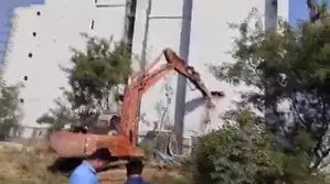 HYDRAA begins demolition of illegal building in Hyderabads Madhapur