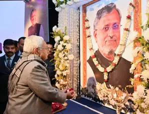 CM Nitish Kumar pays tribute to Sushil Modi on his birth anniversary