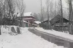 Heavy snowfall in J&K higher reaches, moderate snow, rain in plains