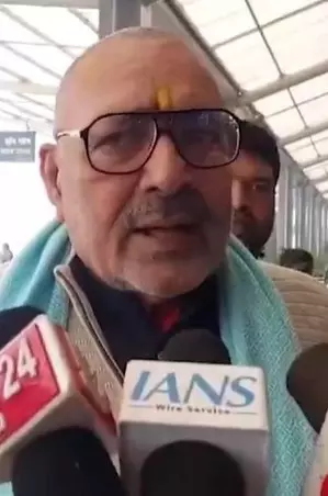 Provoking Hindus: Giriraj Singh on AIMJ chiefs Maha Kumbh remarks