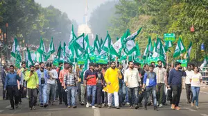 BJD stages massive protest against price rise