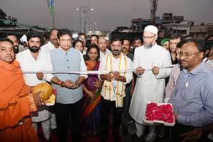 Hyderabads second longest flyover thrown open, named after former PM Manmohan Singh