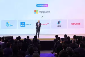 Microsoft partners govts India AI Mission to skill 5 lakh people by 2026