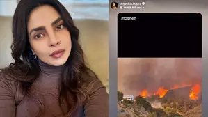 Priyanka Chopra REACTS to Palisades Fire in LA