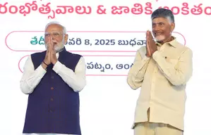 Chandrababu Naidu hails PM Modi as a global leader