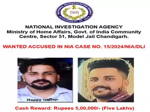 NIA seeks public help in capturing gangster Happy Passia, offers Rs 5 lakh reward