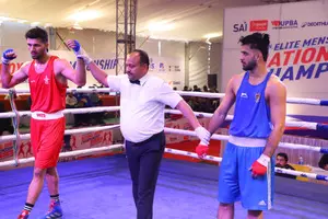 Lakshya Chahar leads Services charge on Day 3 of men’s Boxing Nationals