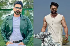 Pawan Singh-Maniesh Paul spotted shooting together; Fans wonder whats cooking