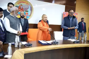 UP CM Yogi Adityanath inaugurates Akashvanis FM channel Kumbhvani