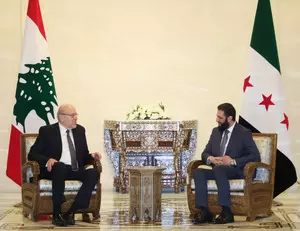 Lebanese caretaker PM visits Damascus for talks with Syrias de facto leader