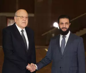 Syrias de facto leader pledges neutrality in Lebanons affairs