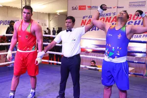 Sachin, Lakshya lead SSCB to semifinals of Mens Boxing Nationals