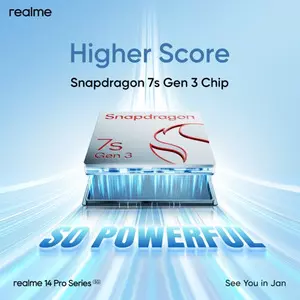 realme 14 Pro Series 5G redefines performance with best optimisation of Snapdragon 7s Gen 3