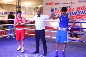 Abhinash Jamwal shocks Shiva Thapa to enter final of Mens Boxing Nationals