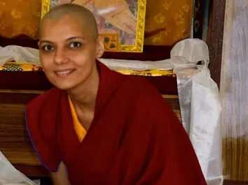 Once she was a ‘Beauty Queen’, but left Bollywood’s glamour world to become a monk: Know who is Barkha Madan?