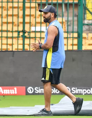 Rohit Sharma joins Mumbais training camp at Wankhede Stadium