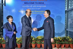 Focus on enhancing strategic partnership as Singapore President begins India visit