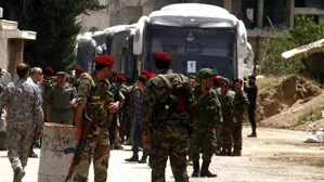 Syrian authorities release security personnel taken hostage by militant group