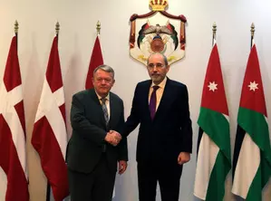 Jordan, Denmark voice support for ending Gaza conflict, boosting humanitarian aid