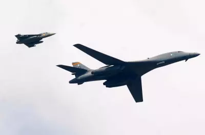 South Korea, US, Japan stage joint air drills involving B-1B bombers