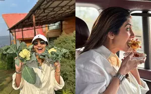 Shilpa Shetty is making the most if her farm life