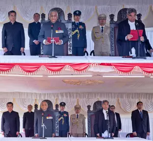 Gen V.K Singh (retd) takes oath as 25th Governor of Mizoram