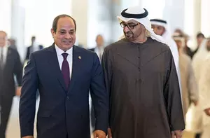 UAE, Egyptian presidents hold talks on ties, regional issues