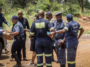 No illegal miners remain underground at abandoned gold mine: South African police