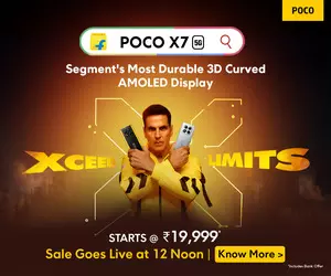 POCO launches X7 5G, available on Flipkart at Rs 19,999