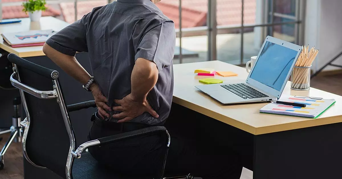 Do you have back pain due to continuous sitting in the office? Try these simple remedies for relief