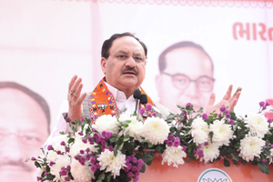 Nadda lauds Modi govt for revoking Article 370, slams Congress for tampering with Constitution