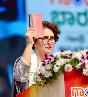 Congress leaders prepared to sacrifice lives for people, equality & democracy: Priyanka Gandhi