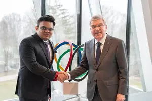 ICC Chair meets IOC President to discuss key LA 2028 initiatives for cricket (Ld)