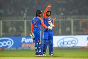 1st T20I: Abhishek smashes 79 as India thrash England by seven wickets, go 1-0 up