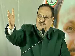 Kejriwal has broken all records of corruption, J.P. Nadda tells Delhi voters