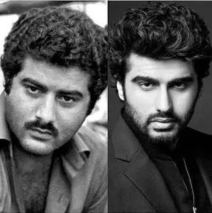 Boney Kapoor and Arjun Kapoor prove like father like son in this pic