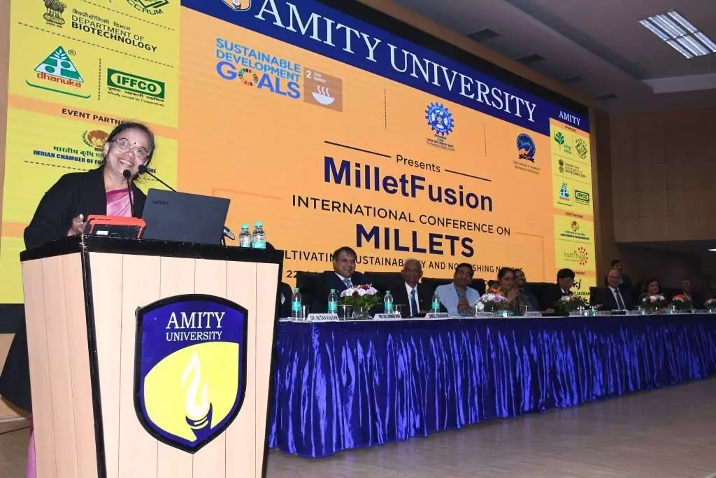 Amity University and CSIR Host International Conference on Millets: Millet Fusion: Cultivating Sustainability, Nourishing Nations