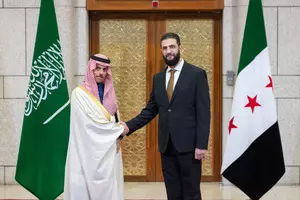 Saudi FM calls for sanction removal during first visit to Damascus after regime change