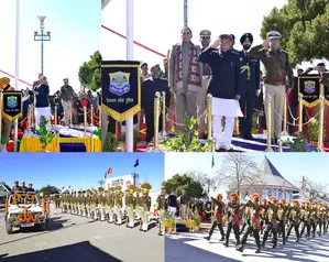 Braving cold weather, Himachal Pradesh celebrates 76th Republic Day