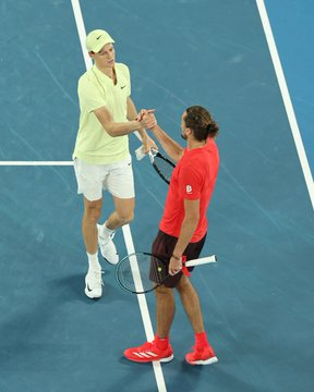 Aus Open: Sinner downs Zverev to retain mens singles title