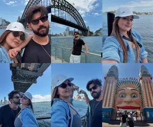 Sonakshi Sinha & Zaheer Iqbal drop some postcard worthy pics from their Sydney vacay