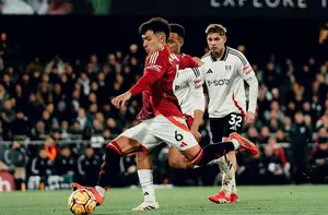 Premier League: Martinezs deflected strike earns Man United 1-0 win over Fulham