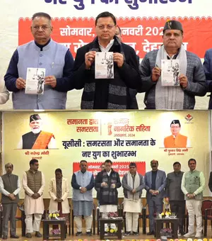 Uttarakhand CM Dhami launches UCC portal, credits people for implementation