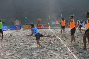 38th National Games: Uttarakhand, Maharashtra, and Kerala win in Beach Handball on Day 1